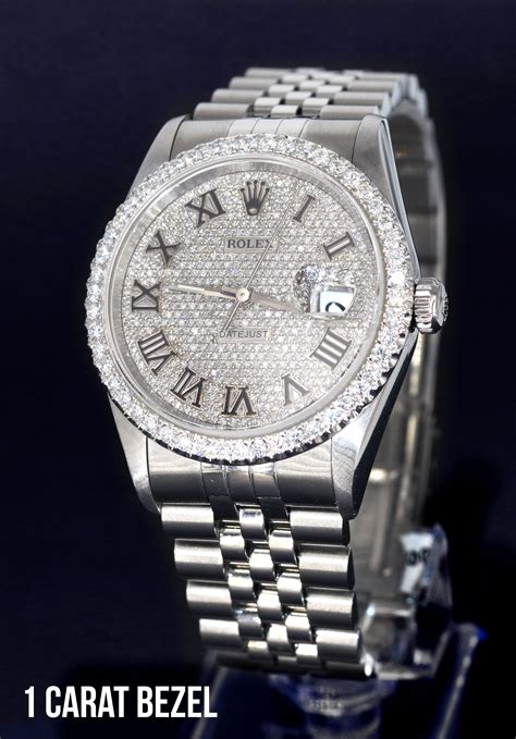 reloj rolex hombre con diamantes